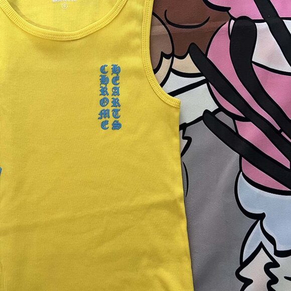 Yellow Chrome Hearts Vest - Picture 4 of 7